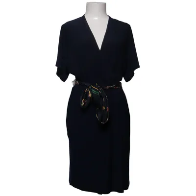 Robe portefeuille (Bleu) de Lauren Ralph Lauren Élasthane, Polyester