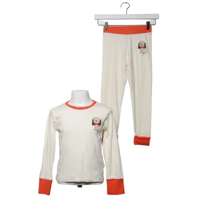 Pyjama (Wit, Rood) van Mini Rodini Organisch katoen