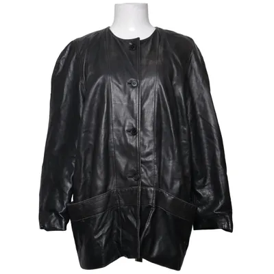 Blazer en cuir (Noir) de Huc of Sweden Cuir