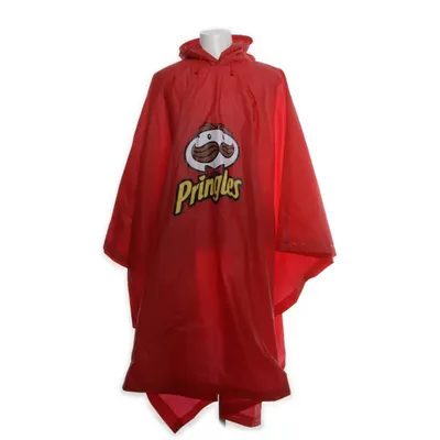 Regnponcho (Rød)