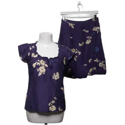 Ensemble (Violet, Beige) de Turnover Soie