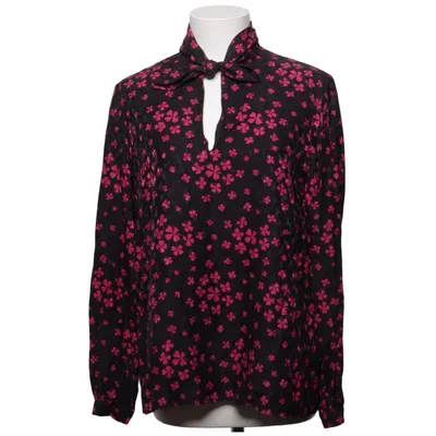 Blouse (Black, Pink) from Vanessa Seward Silk