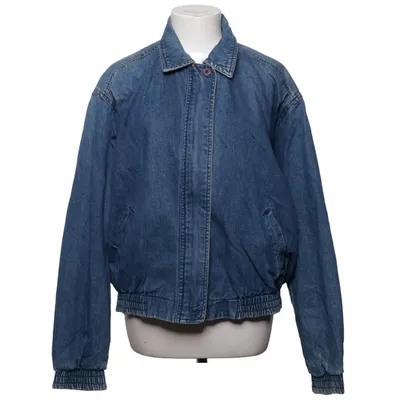 Veste en jeans fourrée (Bleu) de Tabi International Coton, Polyester