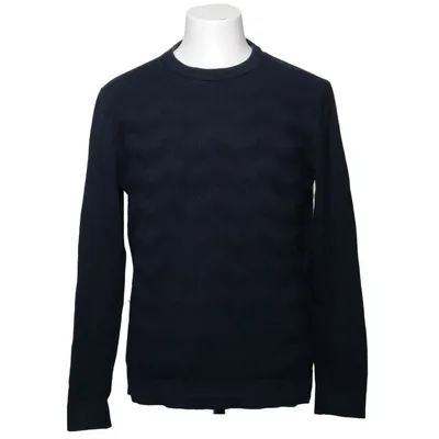 Pull-over (Bleu) de Selected Homme Coton, Polyamide, Laine