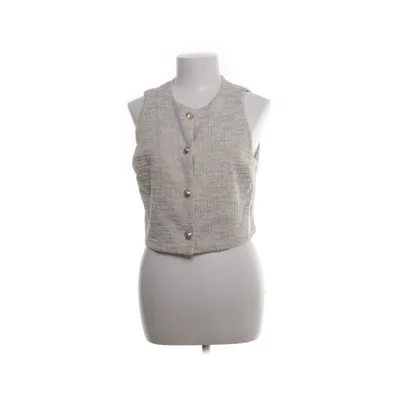 Jakkesætsvest (Beige, Hvid) fra H&M Bomuld, Elastan, Polyester
