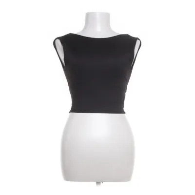Crop top (Black) from Amisu Elastane, Polyamide, Polyester
