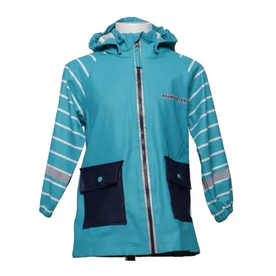 Rain jacket (Turquoise, Blue) from Rainbusters Polyester