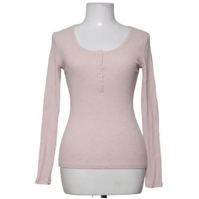 Henley T-shirt (Pink) fra Dobber Bomuld, Elastan
