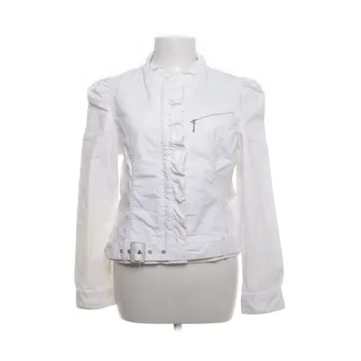 Jeansjacka (Vit) från Denim Bomull, Elastan