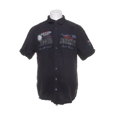 Korte mouwen shirt (Zwart) van Man's World Katoen