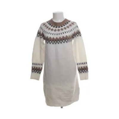 Dress (White, Multicolored) from Cache Cache Acrylic, Elastane, Polyester