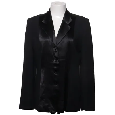 Blazer (Zwart) van Miss H. Acetaat, Polyester, Viscose