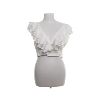 Crop top (Vit) från Pretty Lavish Polyester, Viskos