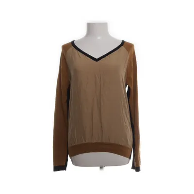Trui (Zwart, Bruin) van Claudia Sträter Merinowol, Polyamide, Zijde, Viscose