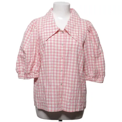 Blus (Rosa, Vit) från Isay Bomull