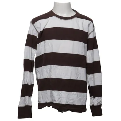 Long sleeve T-shirt (Brown, White) from Kids by Lindex Cotton