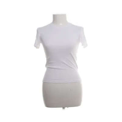 Top (Wit) van Zara Polyester, Viscose