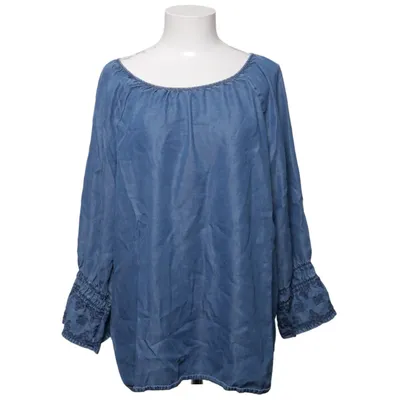 Blouse (Bleu) de More & More Lyocell