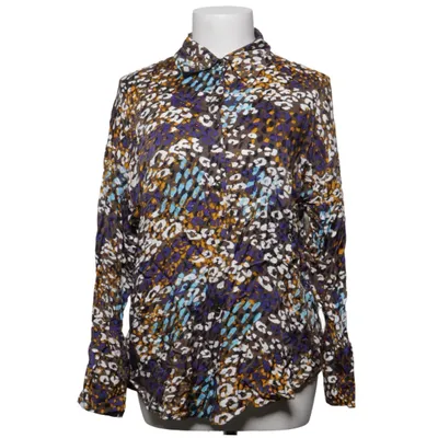 Blus (Brun, Flerfärgad) från Simplicity Viskos