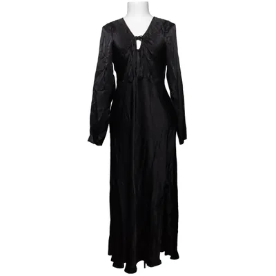 Wrap dress (Black) from Ghost London Viscose