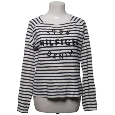 Lange mouwen shirt (Blauw, Wit) van Tommy Hilfiger Denim Katoen