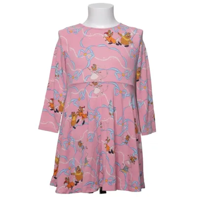 Robe (Rose, Multicolore) de Disney x Polarn O. Pyret Élasthane, Coton biologique