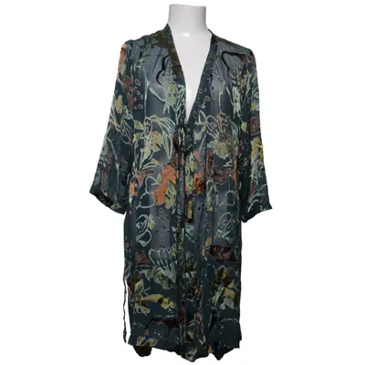 Robe de chambre (Multicolore, Vert) de Tone Barker Silk Soie, Viscose