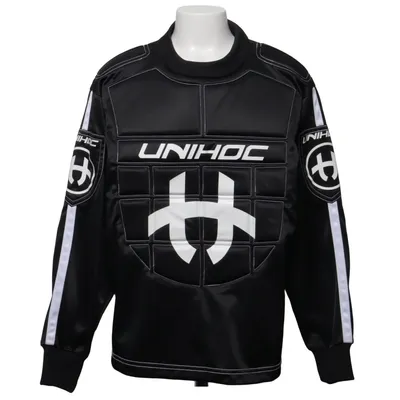 Målmandstrøje (Sort, Hvid) fra Unihoc Polyester