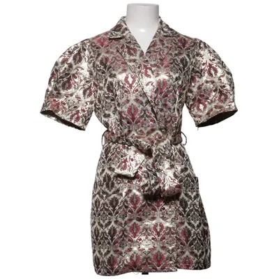 Wikkeljurk (Rood, Goud) van PrettyLittleThing Polyester