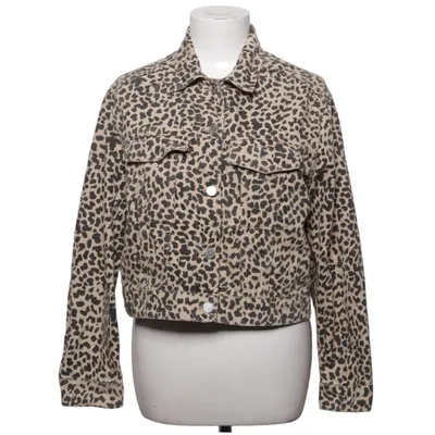 Veste en jean (Beige, Noir) de Gina Tricot Coton