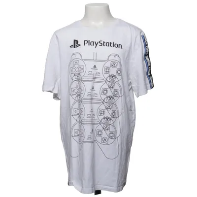 T-shirt (Wit) van Playstation Katoen