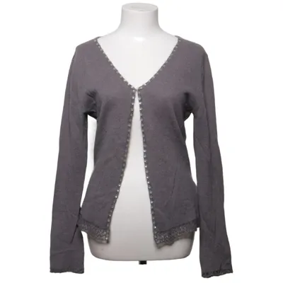 Cardigan (Gray) from Gina Tricot Acrylic, Angora, Mohair, Polyamide, Wool