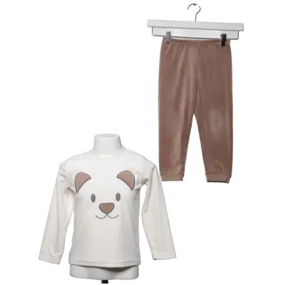 Pyjama (Blanc, Marron) de Kuniboo Élasthane, Polyester