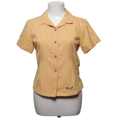 Korte mouwen shirt (Geel) van Jack Wolfskin Polyester, Viscose