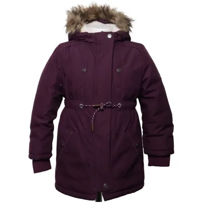 Winter jacket (Purple) from Topolino Acrylic, Polyester, Polyurethane