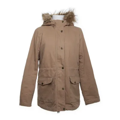 Parkas (Beige) från Jennyfer Polyester, Pälsimitation, Bomull, Akryl