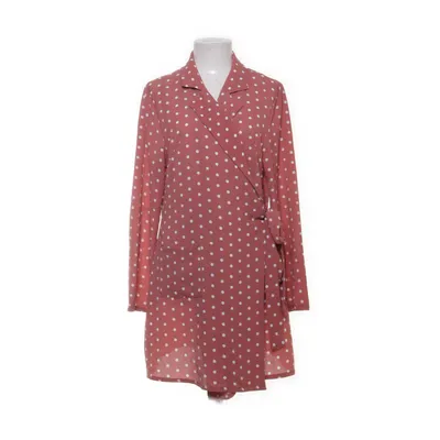 Omlottklänning (Brun, Vit) från Missguided