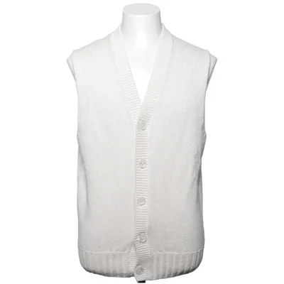 Väst (Vit) från Suitsupply Bomull, Linne, Silke