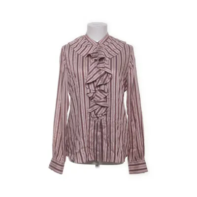 Blouse (Pink, White) from Le Sarte Pettegole Silk, Viscose