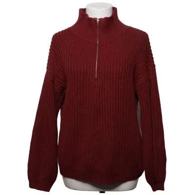 Sweater (Red) from NA-KD Reborn Acrylic, Cotton
