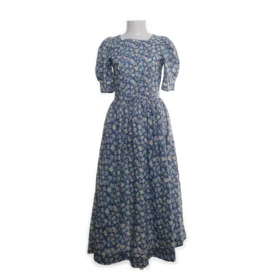 Dress (Blue, Multicolored) from Laura Ashley Cotton