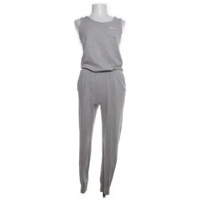 Jumpsuit (Grijs) van Adidas Neo Katoen, Elastaan, Modal