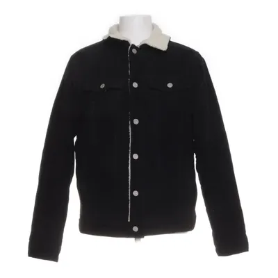 Fodrad jeansjacka (Svart) från Pull & Bear Bomull, Polyester