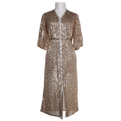 Cocktailkjole (Guld) fra River Island Polyester, Polyamid, Elastan