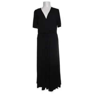 Maxi jurk (Zwart) van Les Lunes Viscose, Bamboo, Elastaan