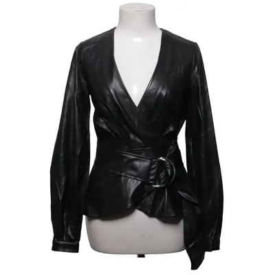 Wrap blouse (Black) from Chiara Forthi Exclusive