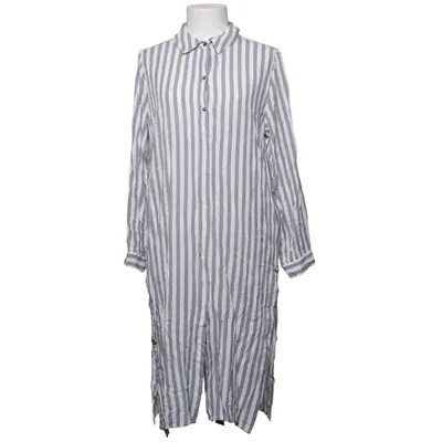 Shirt dress (Blue, White) from Long Island Viscose
