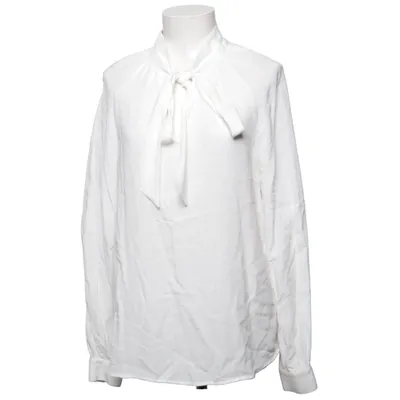 Sløjfebluse (Hvid) fra Limited Edition KappAhl Viscose