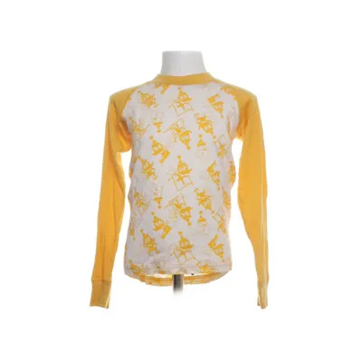 Haut thermique (Jaune, Blanc) de Polarn O. Pyret Laine de mouton