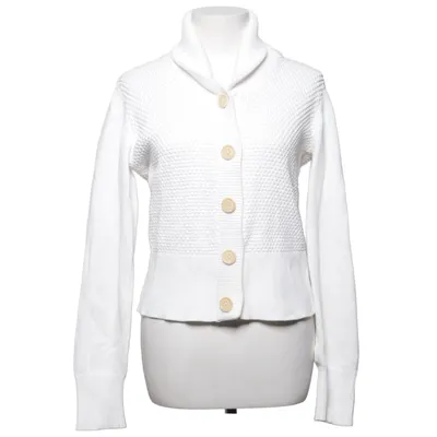 Strickjacke (Weiß) von Boomerang Baumwolle